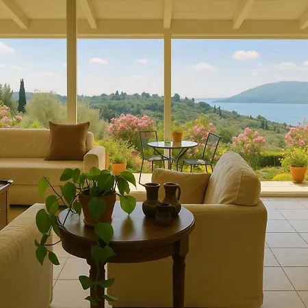 Oka Aqua Paradise - Panoramic Seaview With Pool Drepano (Patras)